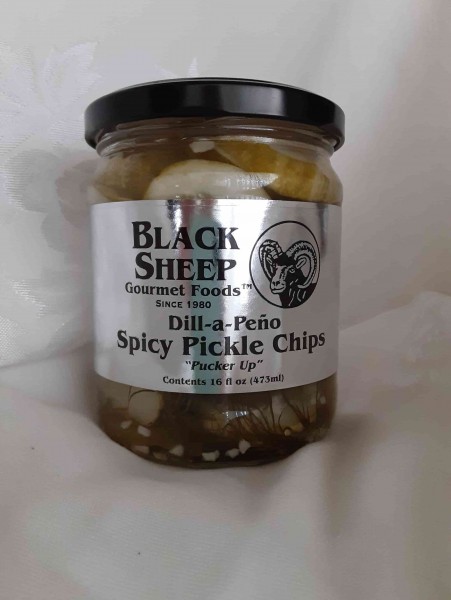 Gourmet Dill-a-Peño Spicy Pickle Chips